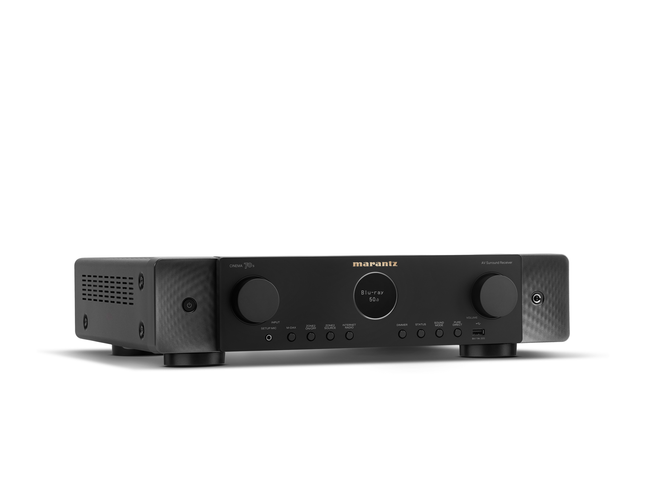 Marantz Cinema 70s - Slimline 7.2 Channel AV Receiver powered by HEOS™ with Dolby Atmos, 50W, 8K and 6 HDMI Inputs