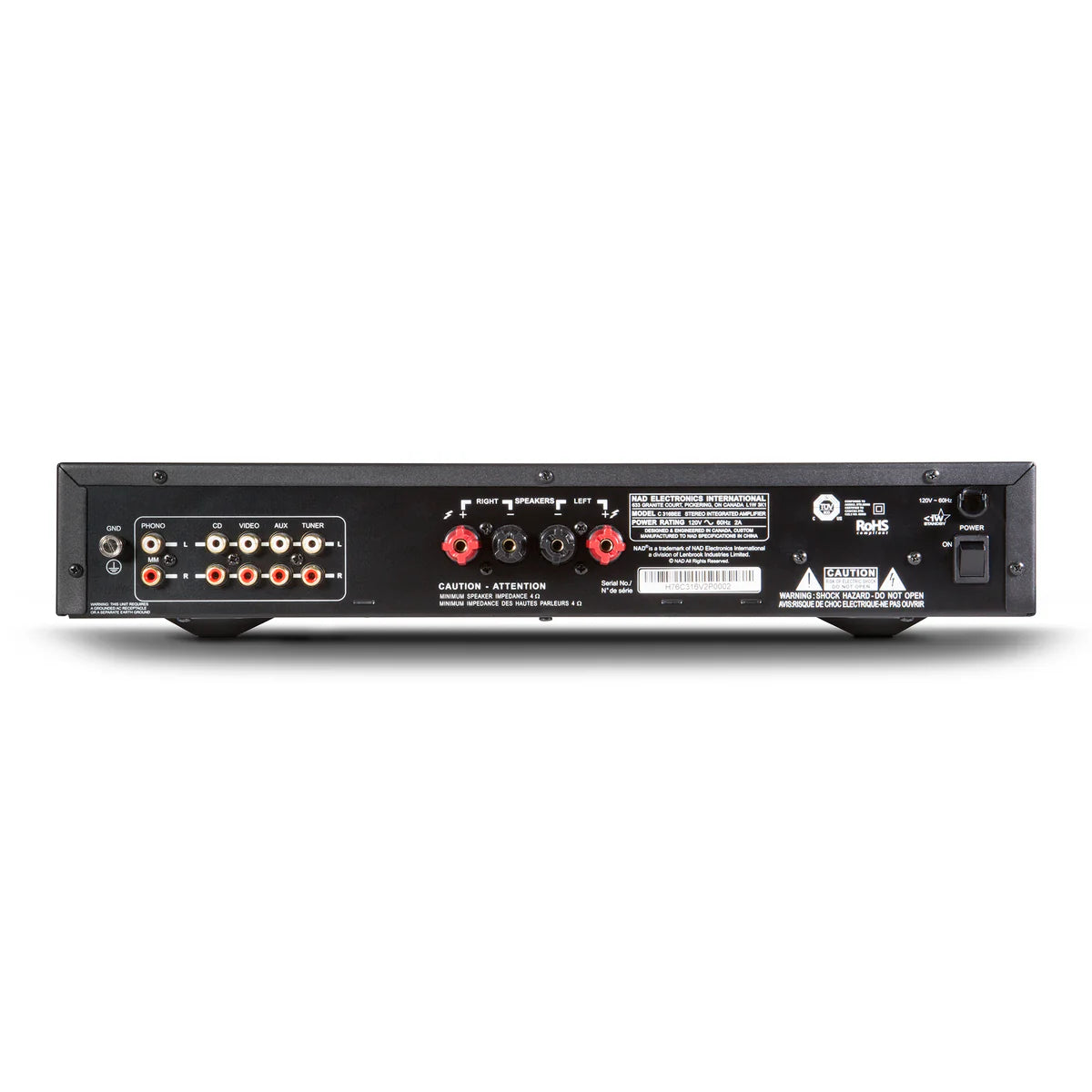 NAD C316BEE V2 Stereo Amplifier