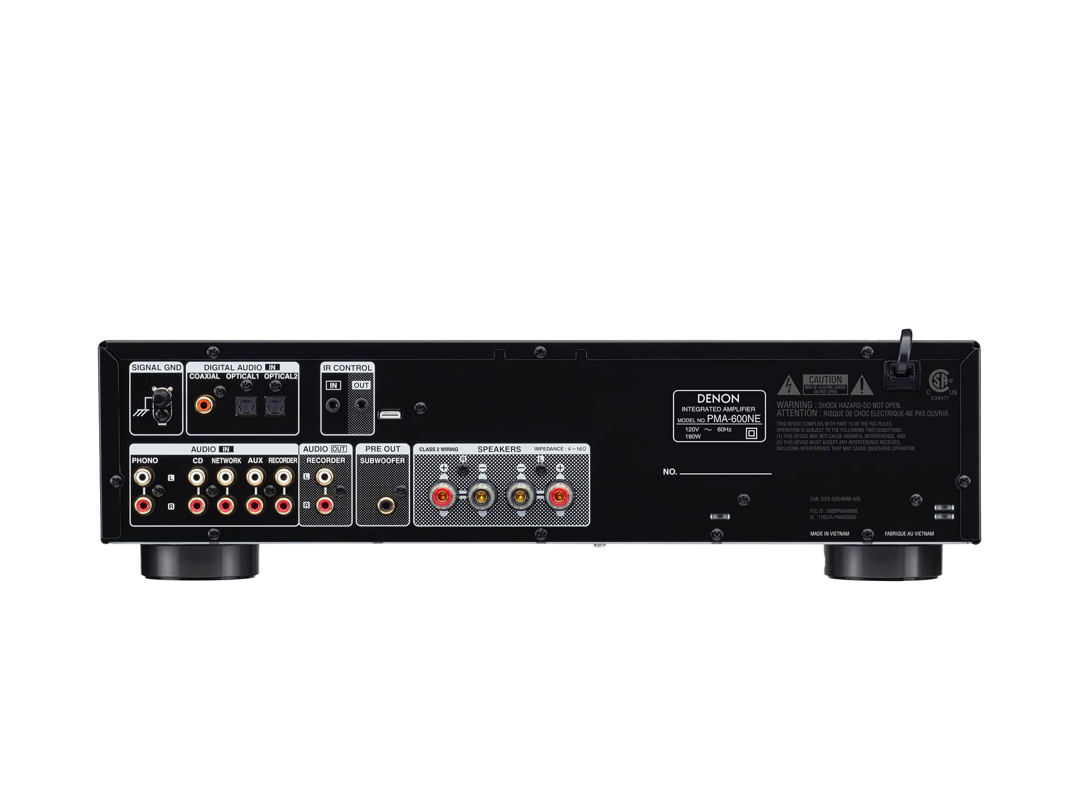 DENON PMA-600NE Black