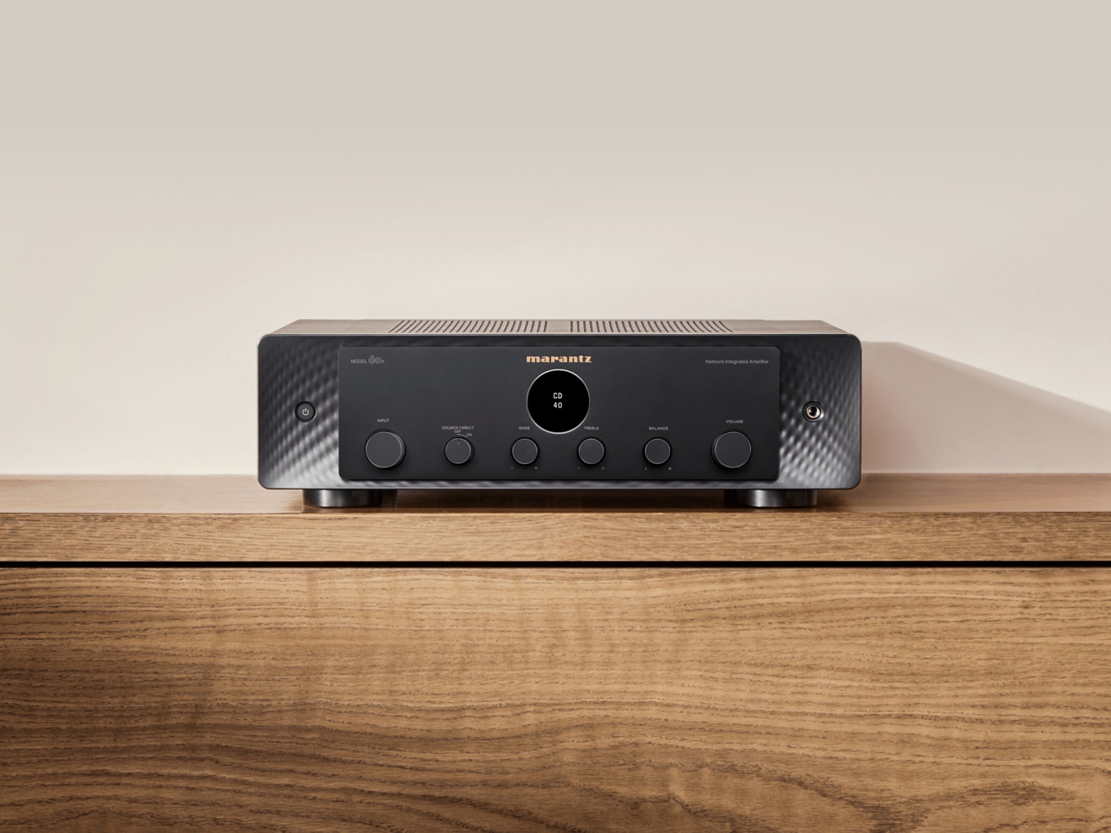 Marantz MODEL 60n 2 Channel 60W Network Integrated Amplifier Powered by HEOS™