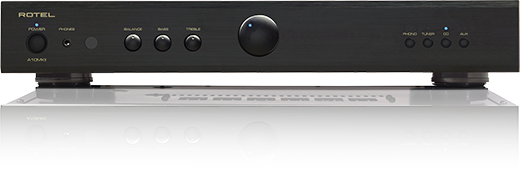 Rotel A10 MKII Stereo Amplifier in Black