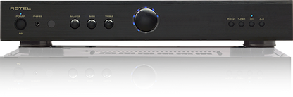 Rotel A8 Stereo Amplifier in Black