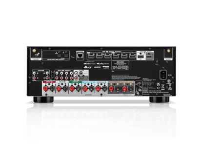 Denon AVC-X2850 7.2 Ch. 95W 8K AV Amplifier with HEOS® Built-in