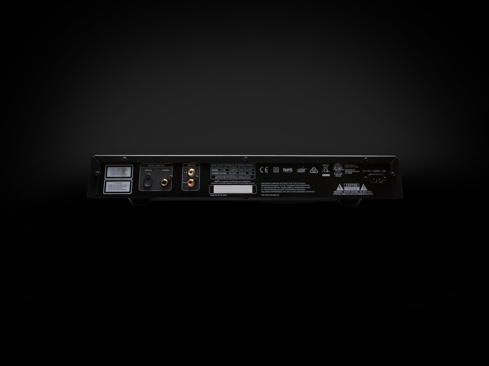 C538-CDplayer-rear