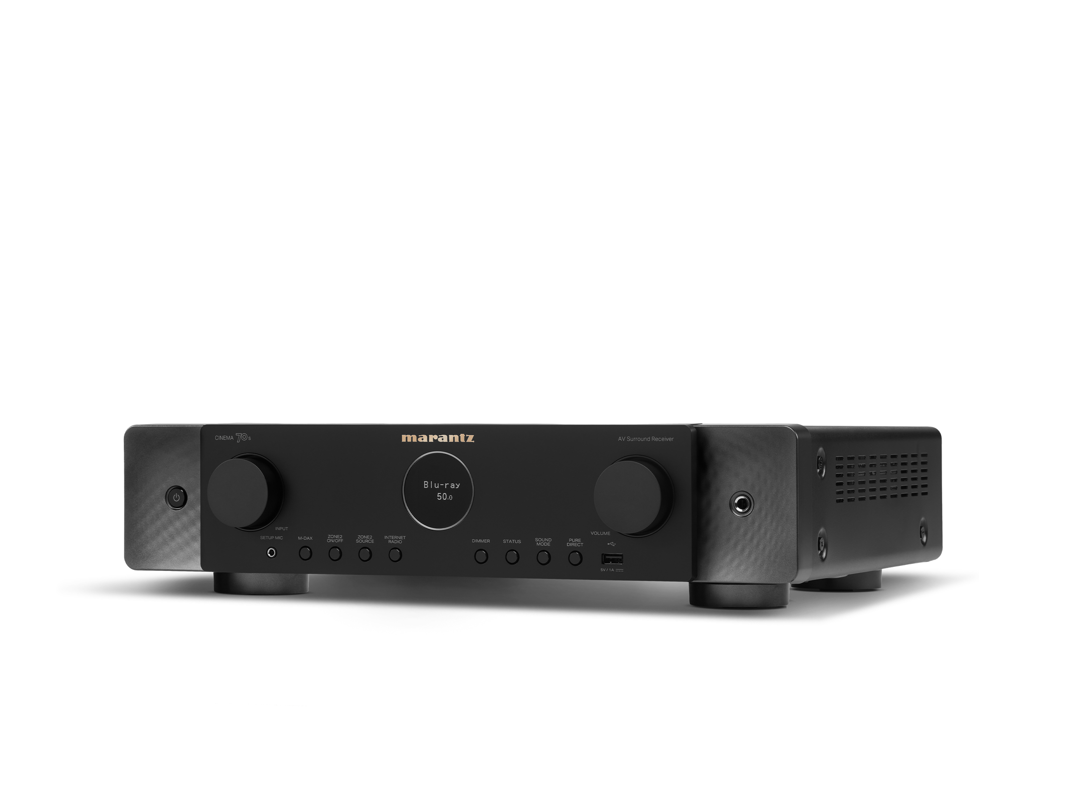 Marantz Cinema 70s - Slimline 7.2 Channel AV Receiver powered by HEOS™ with Dolby Atmos, 50W, 8K and 6 HDMI Inputs