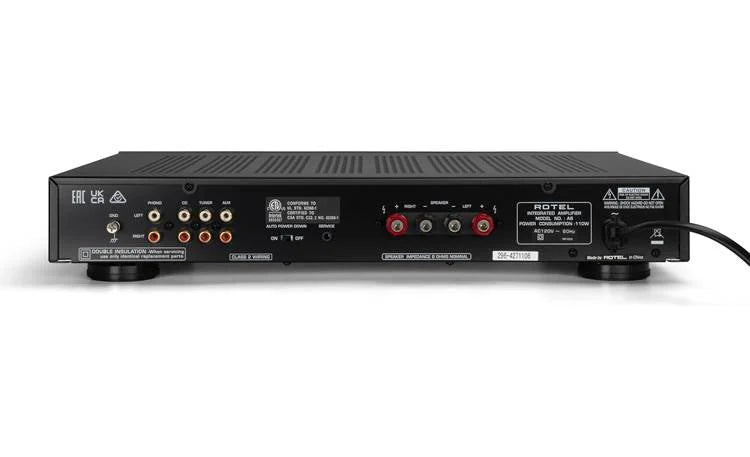 Rotel A8 Stereo Amplifier in Black