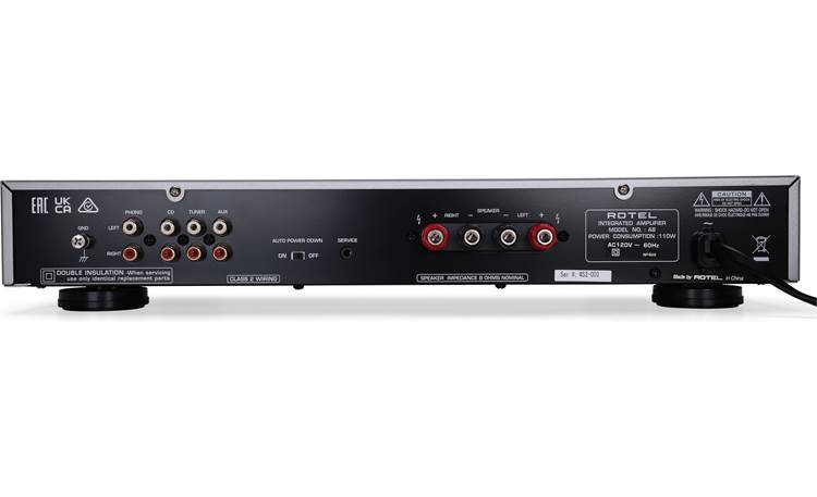 Rotel A8 Stereo Amplifier in Black