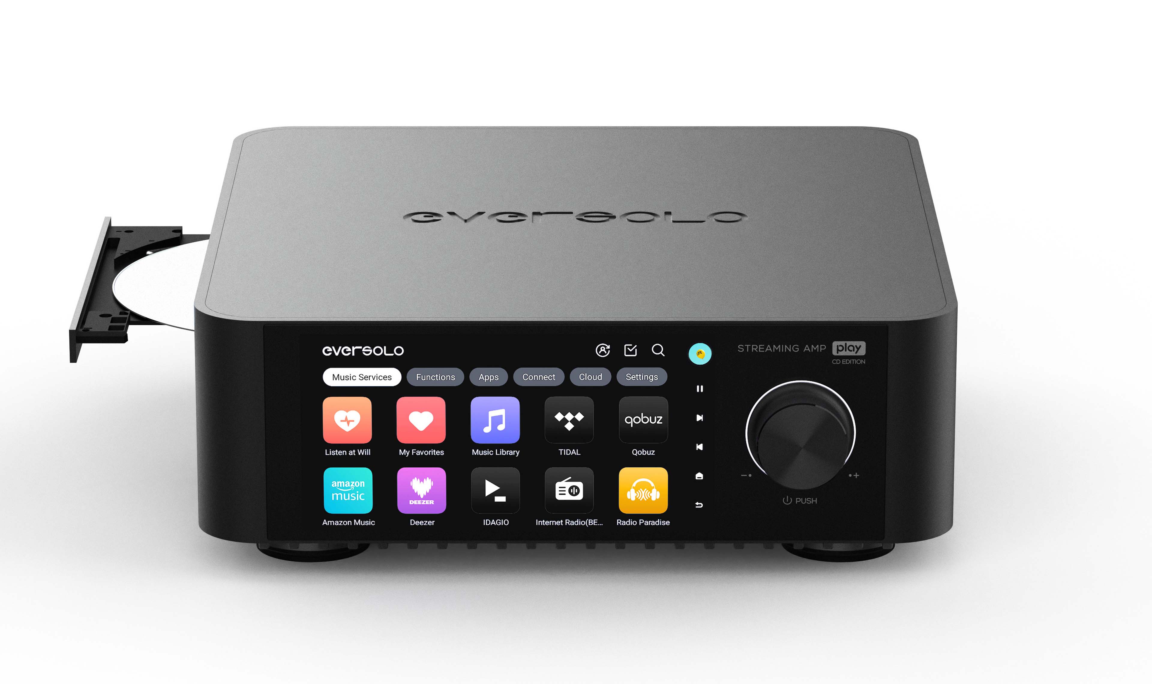 Eversolo Play CD Edition Streaming Amplifier