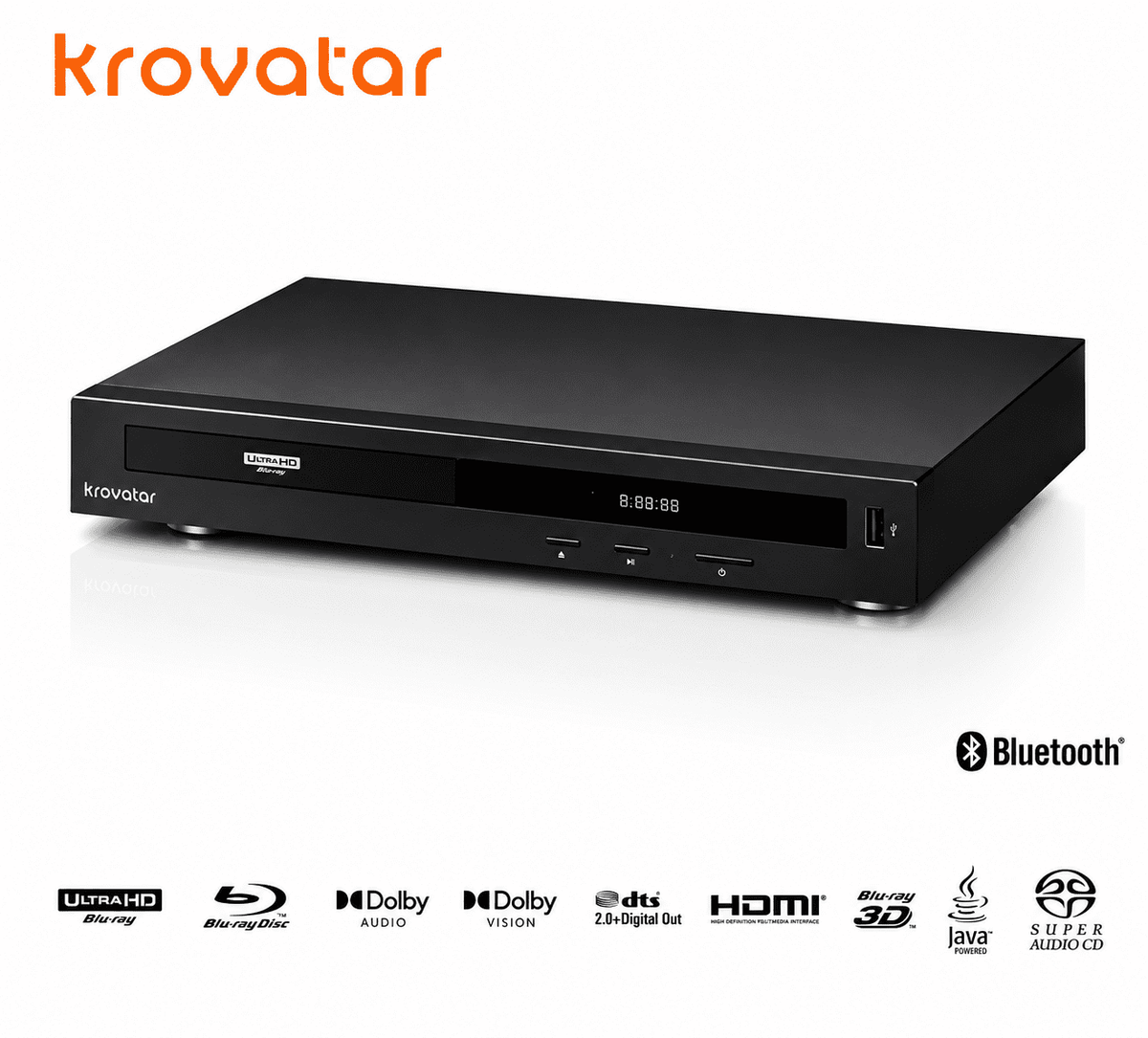 Krovatar KBU-300 4K Ultra HD Blu-ray Disc Player