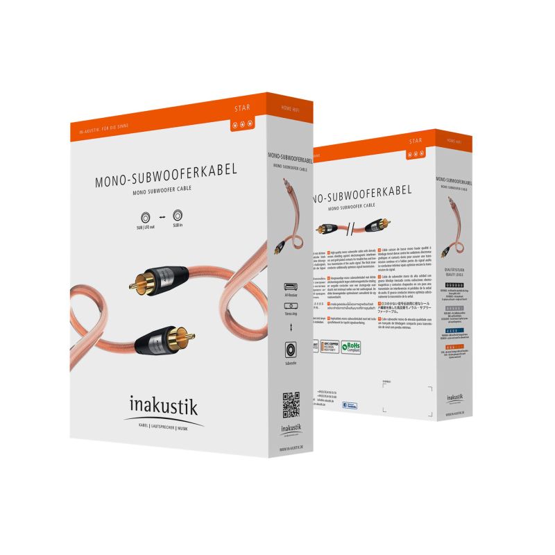 in-akustik Star Mono-Subwoofer Cable