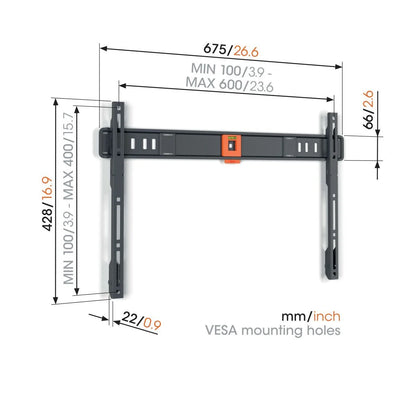 Vogel's TVM 1605 40-100 Inch Fixed TV Mount